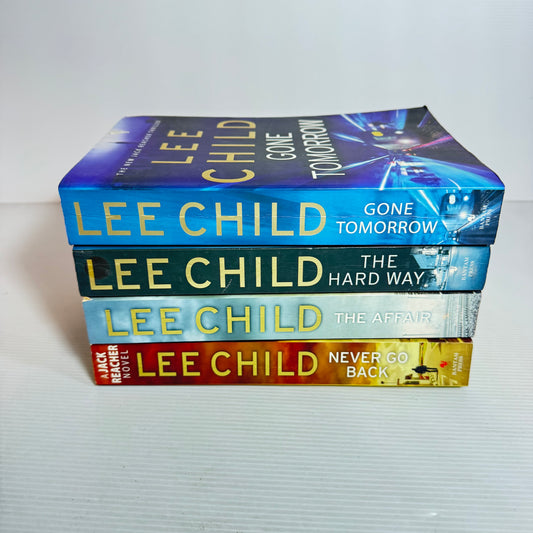 Lee Child : Jack Reacher Book Bundle x 4 Books (2476)