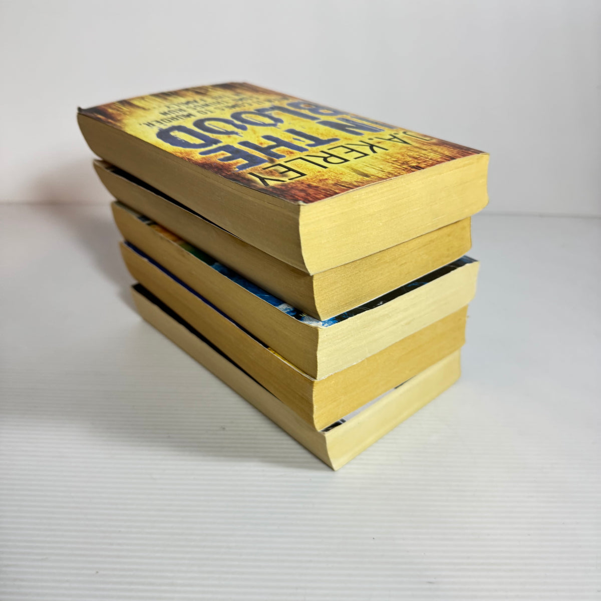Crime Bundle x In The Blood - J.A. Kerley, Pictures of Perfection - Reginald Hill, Home Run - Gerald Seymour, The Perfect Lie - Jo Spain, Grandmother's Footsteps - Carol Smith(3468)