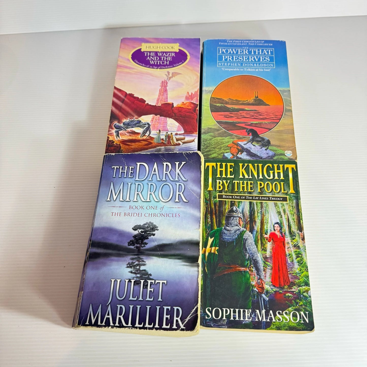 Fantasy Book Bundle x 4 Books : Mixed Authors  (435)
