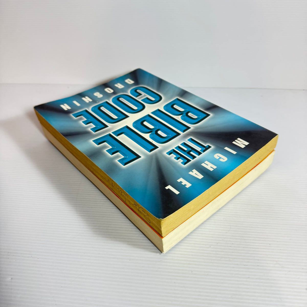 Michael Drosnin Book Bundle x 2 : The Bible Code & Bible Code 2 The Countdown (3267)