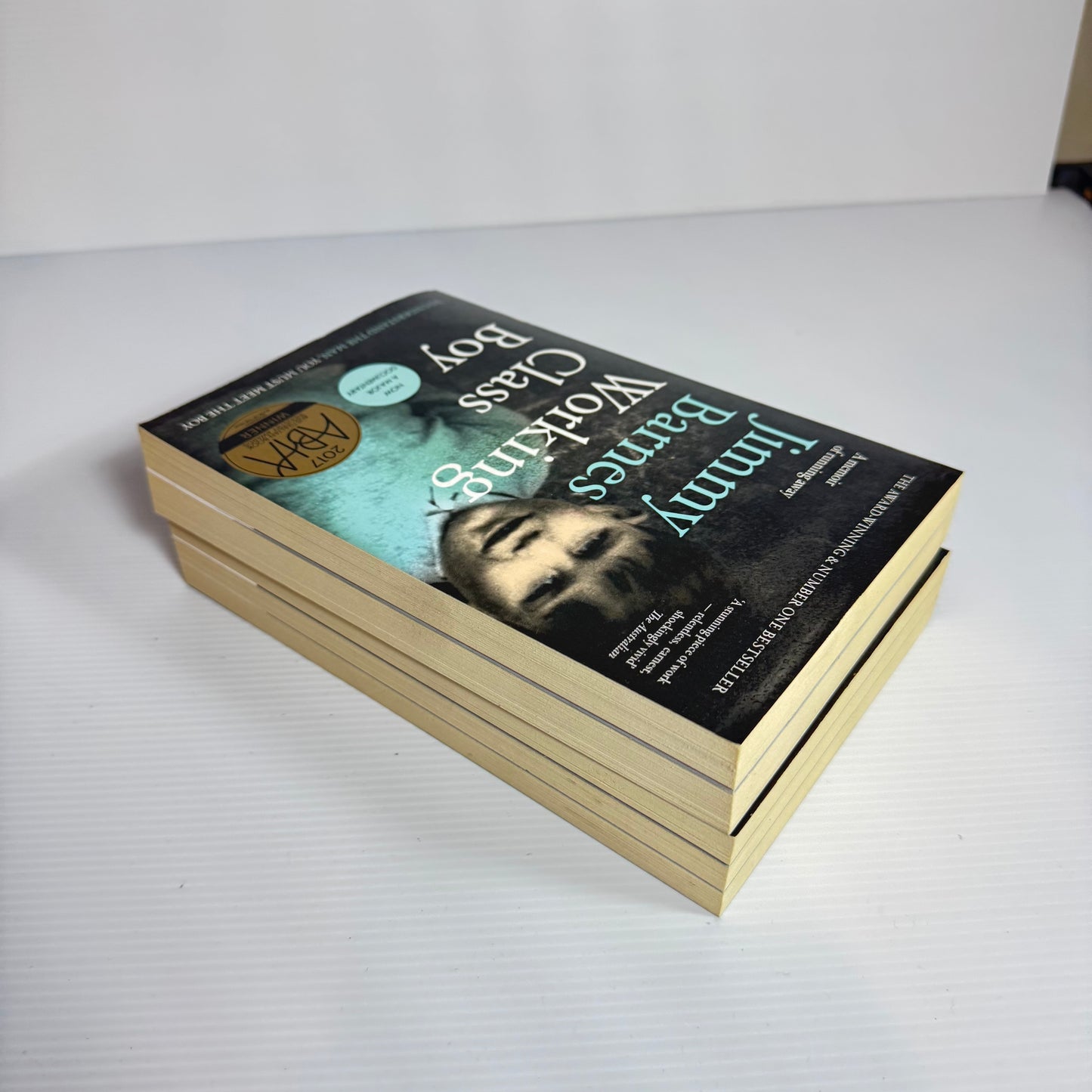 Jimmy Barnes Book Bundle x 2 : Working Class Boy & Working Class Man (3081)