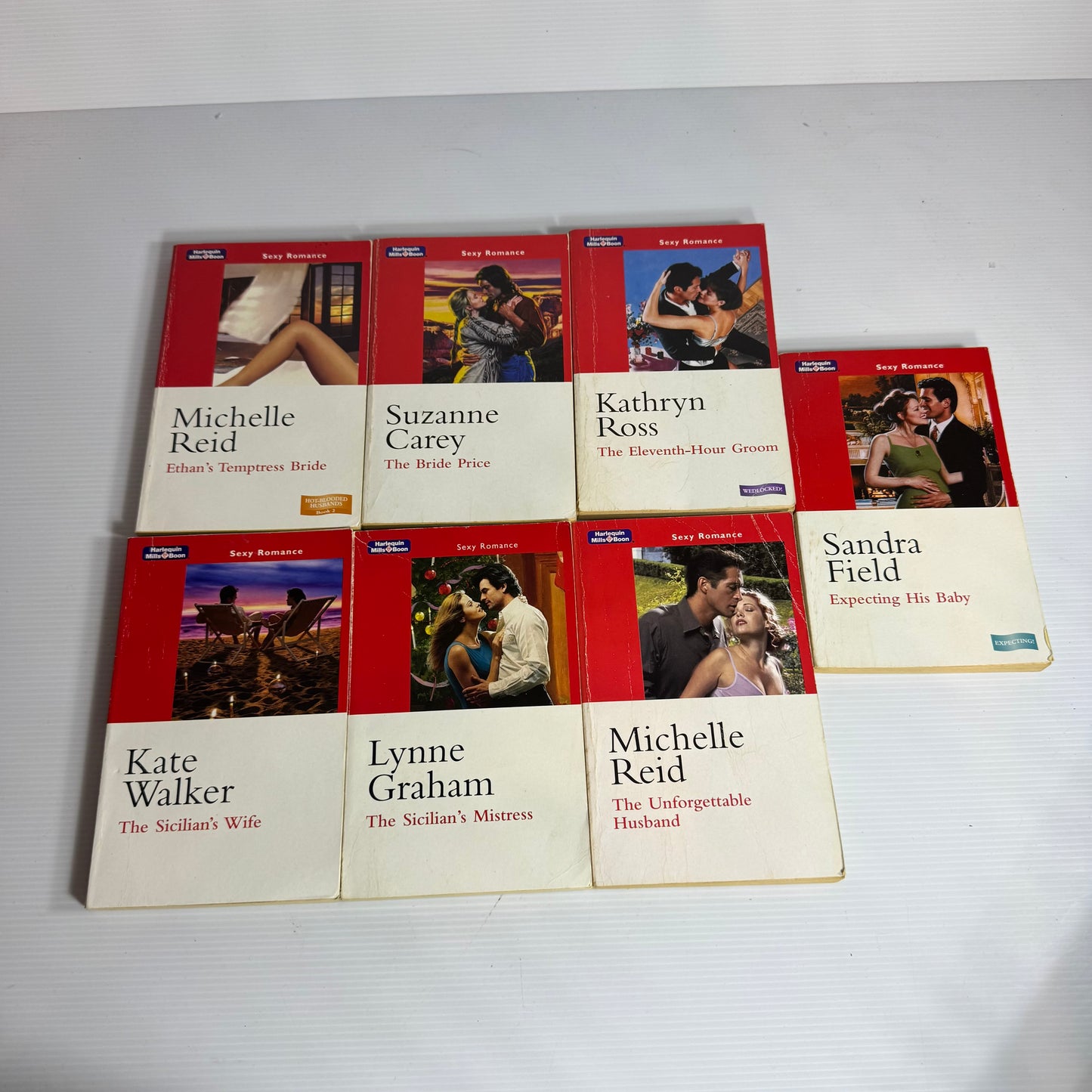 Mills & Boon Sexy Romance Book Bundle x 7 Books (3159)