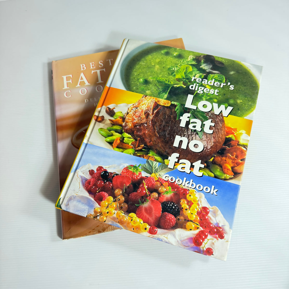 Fat Free Cookbook Bundle x 2 : Best Ever Fat Free Cookbook - Anne Sheasby & Reader's Digest Low Fat No Fat Cookbook (3476)