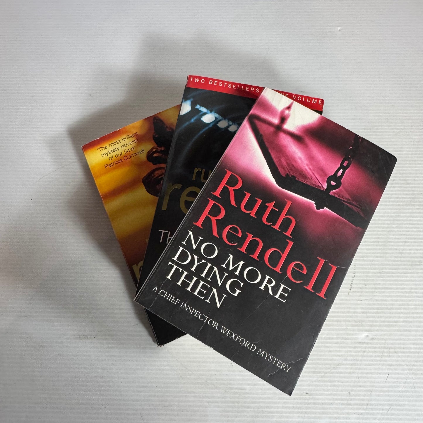 Ruth Rendell Book Bundle x 3 : No More Dying Then, The Keys To The Street, The Killing Doll & Live Flesh(2953)