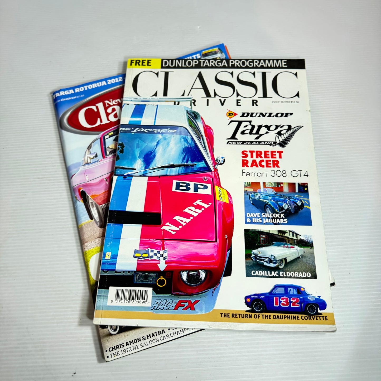 Car Magazine Bundle x 2 Classic Driver Issue 20, 2007 & NZ Classic Car Issue 259 No7 June 2012 (2610)