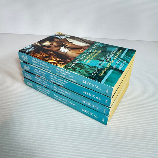 Mills & Boon Medical 2in1 Book Bundle : 4 x Books x 8 Stories (2504)