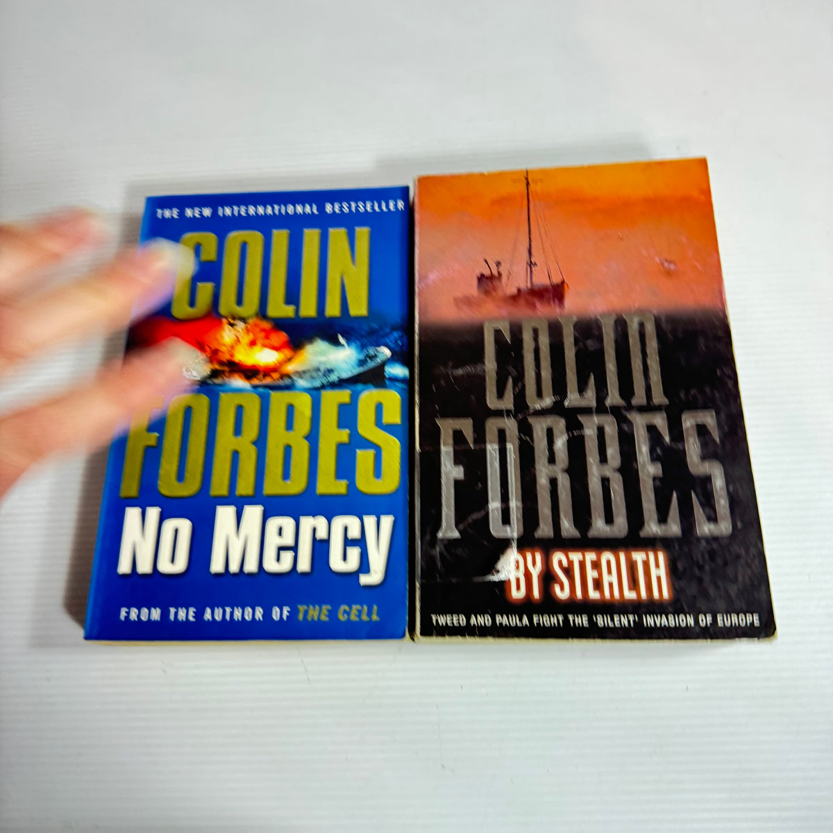 Colin Forbes Action Adventure Bundle x 2 : By Stealth & No Mercy, (3397)