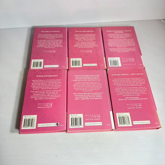Mills & Boon Romance Book Bundle x 7 Books (2551)