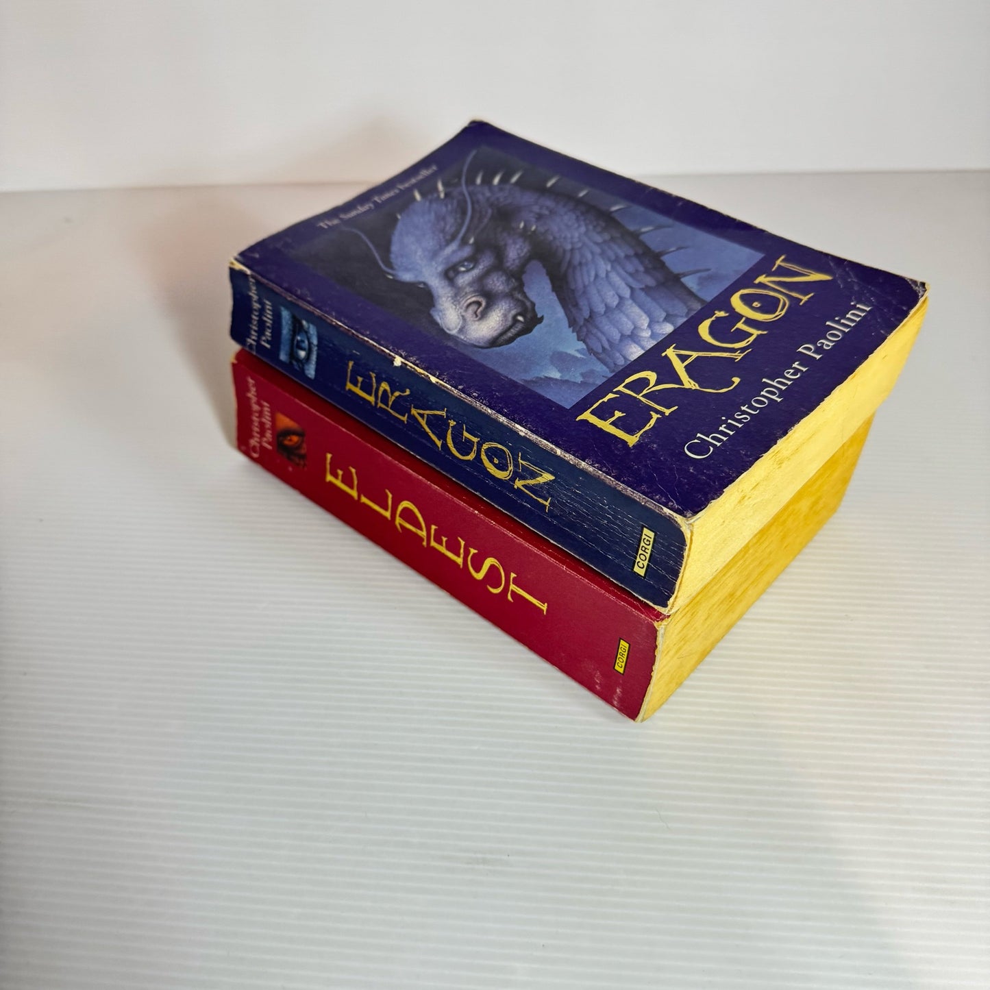 Eragon & Eldest Christopher Paolini Book Bundle x 2 Books : Eragon & Eldest
