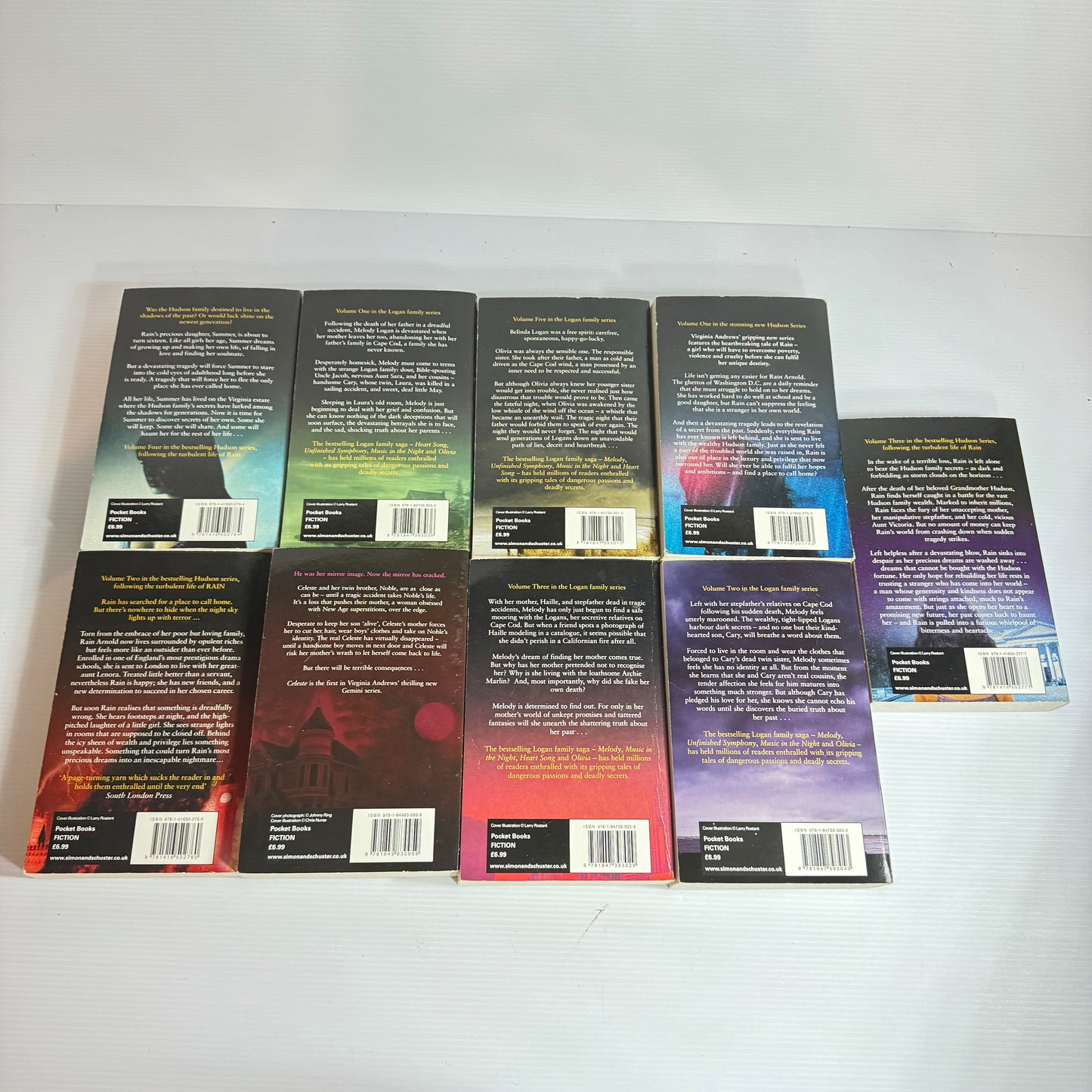 The Virginia Andrews Collection Boxed Set of 9 Books (3268)