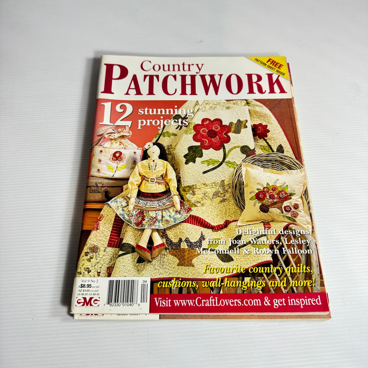 Patchwork & Quilting Magazine Bundle x 5 Magazines (3242)