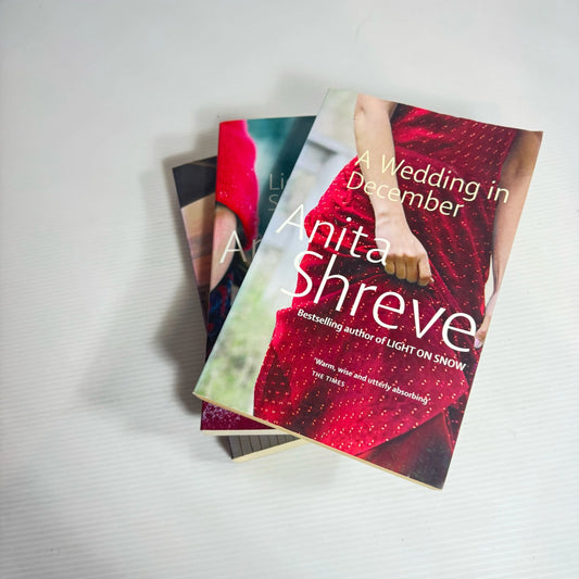 Anita Shreve Book Bundle x 3 : Light On Snow, A Wedding in December, The Pilot's Wife (2304)