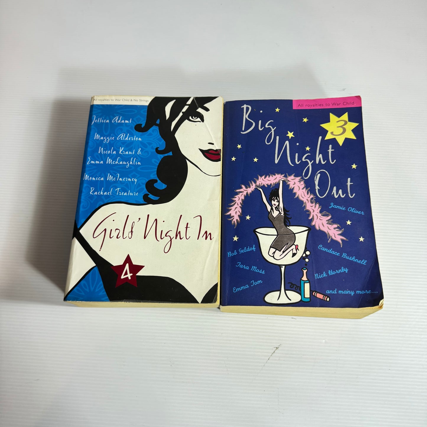 Girls Night Out & Girls Night In Book Bundle x 2 Books (3265)