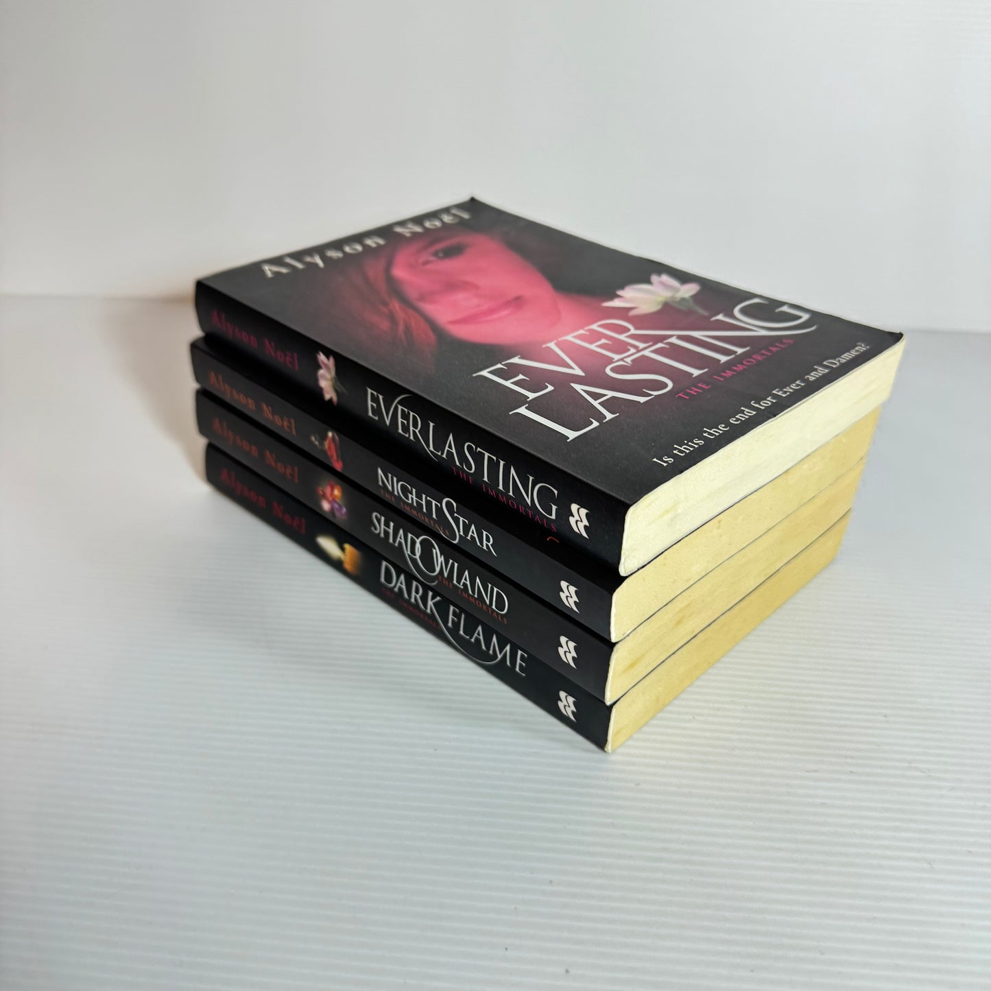 Alyson Noel The Immortals Series Book Bundle x 4 Books (3192)