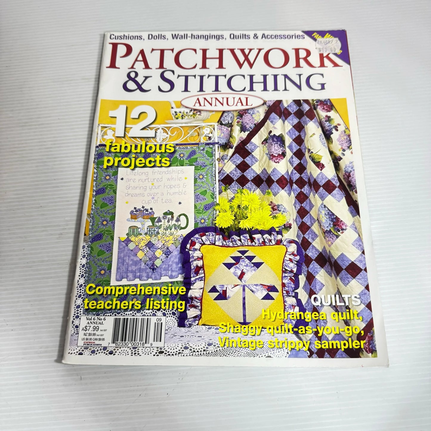 Patchwork Quilting Magazine Bundle x 8 Magazines (2263)