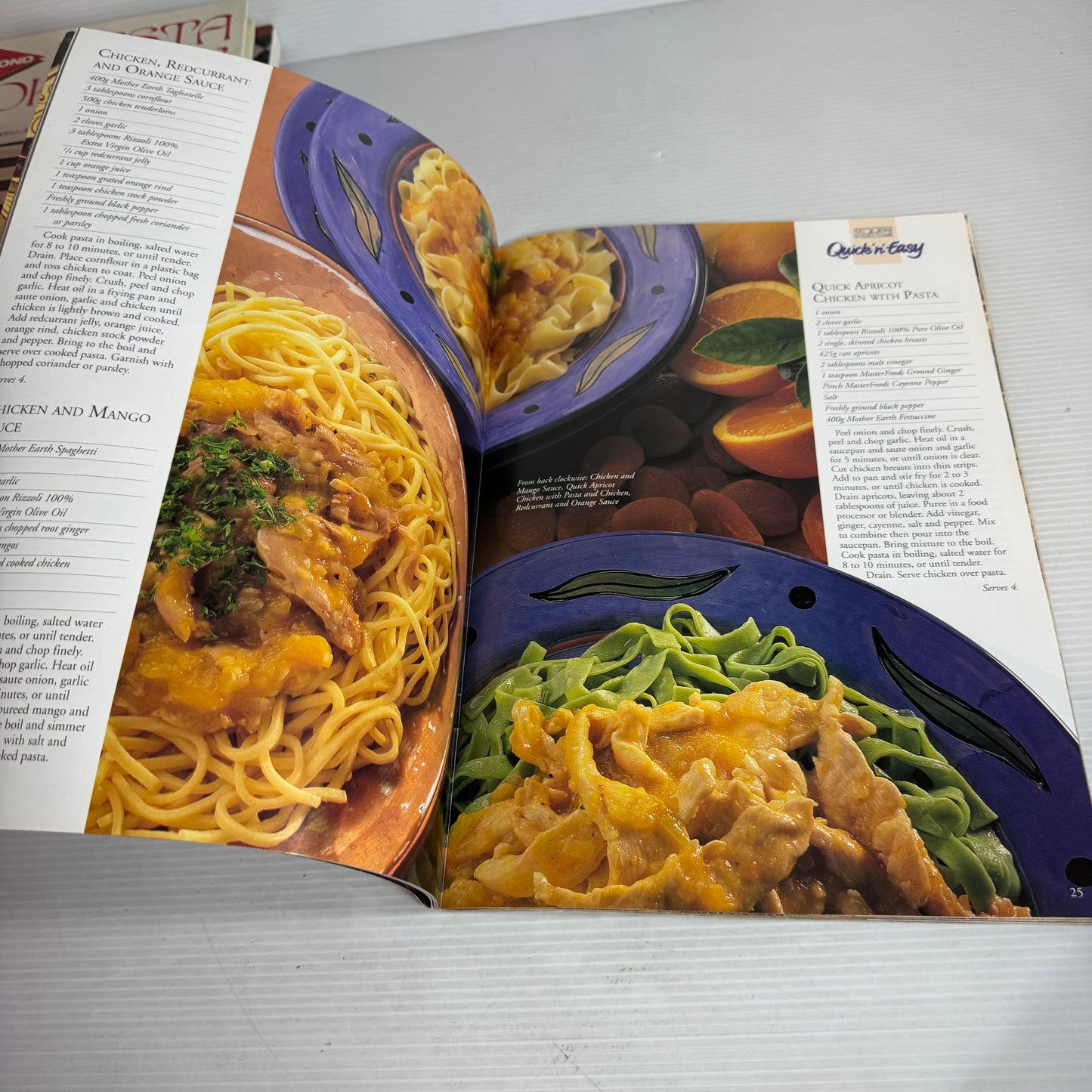 Pasta & Pasta Sauce Cookbook Bundle x 5 Books (2906)