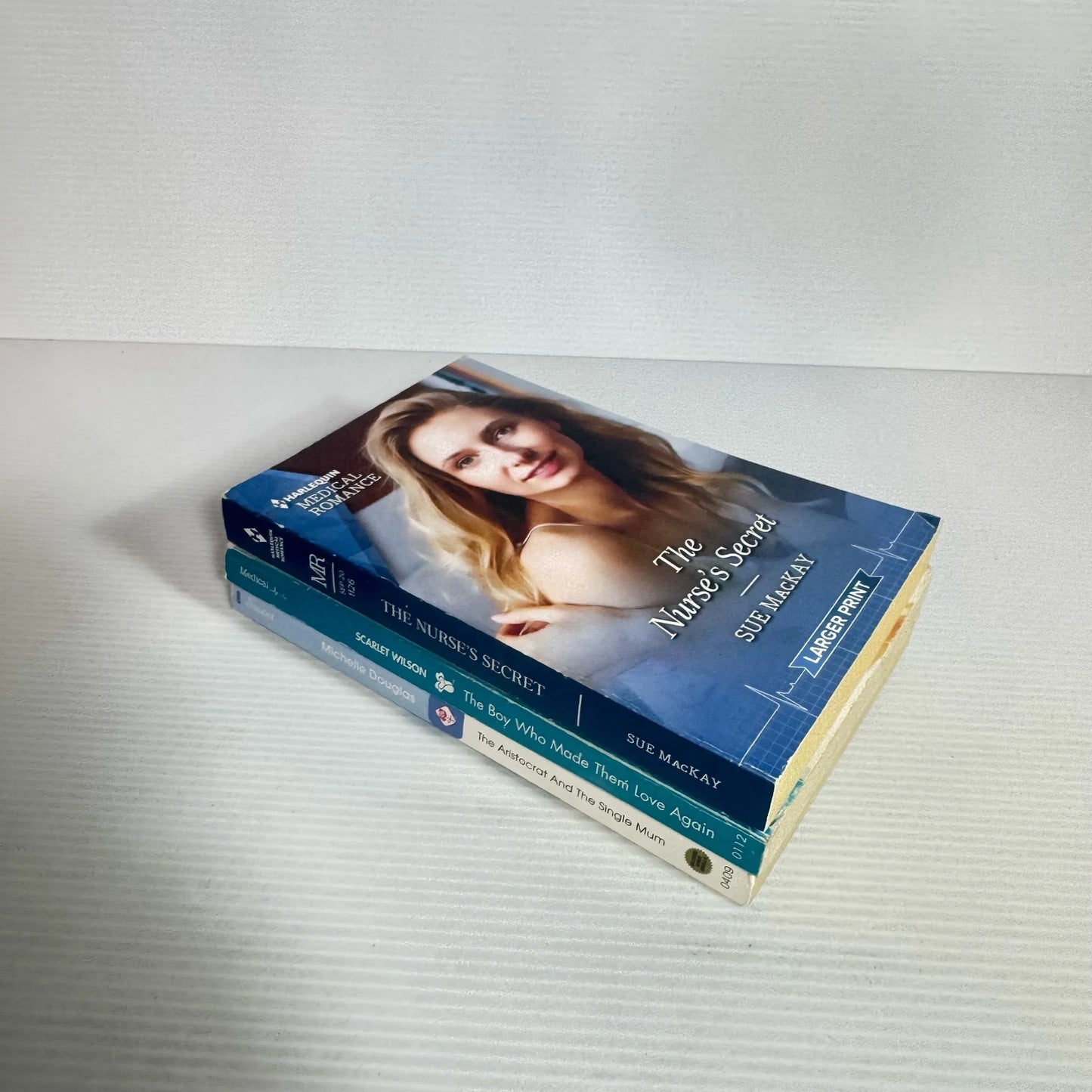 Mills & Boon Medical & Sweet LARGE PRINT Book Bundle x 3 Books (2369)