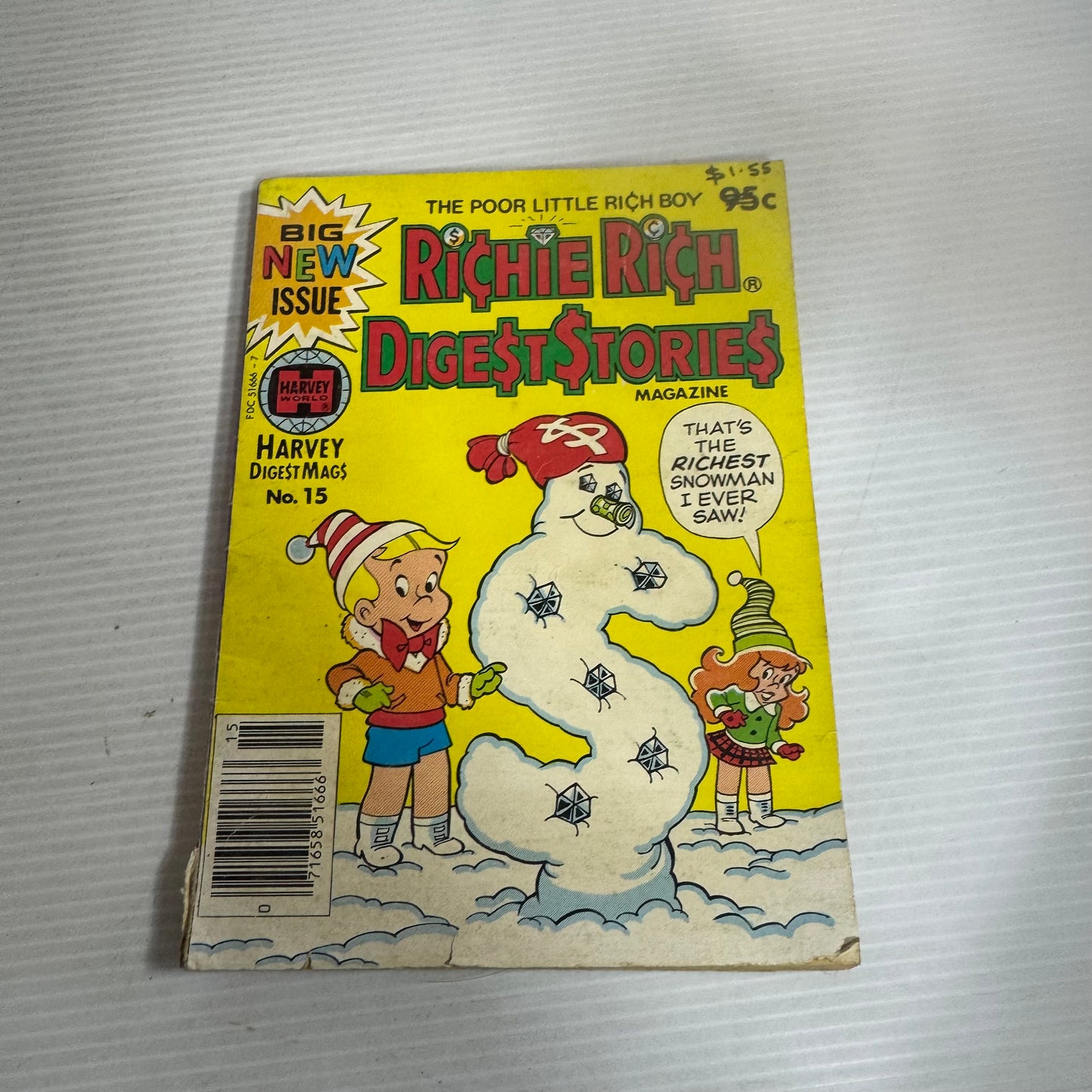 Vintage 1970's Richie Rich Comic Book Collection - 16 Books (2590)
