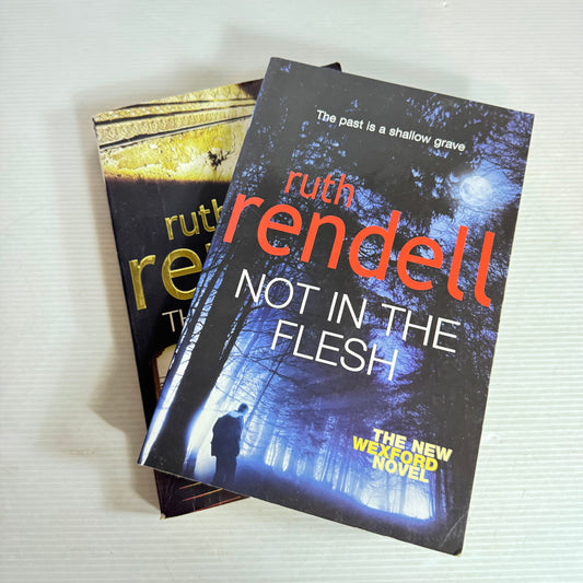 Ruth Rendell Book Bundle x 2 : Thirteen Steps Down & Not in the Flesh (2966)