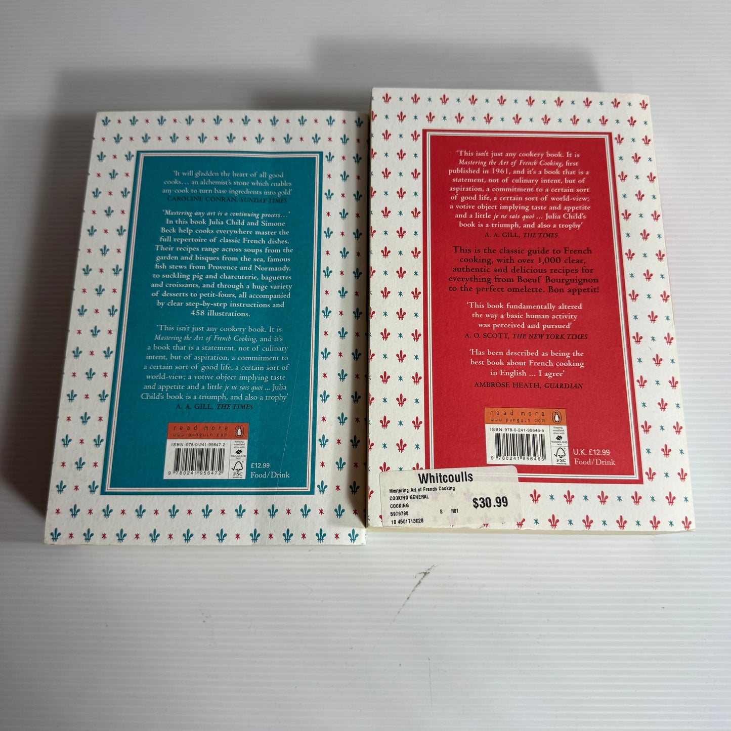 Mastering the Art of French Cooking Volume One & Two - Julia Child, Louisette Bertholle, Simon Beck(3116)