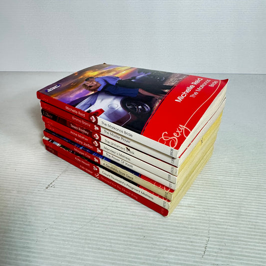 Mills & Boon Sex Romance Book Bundle x 8 Books (3021)