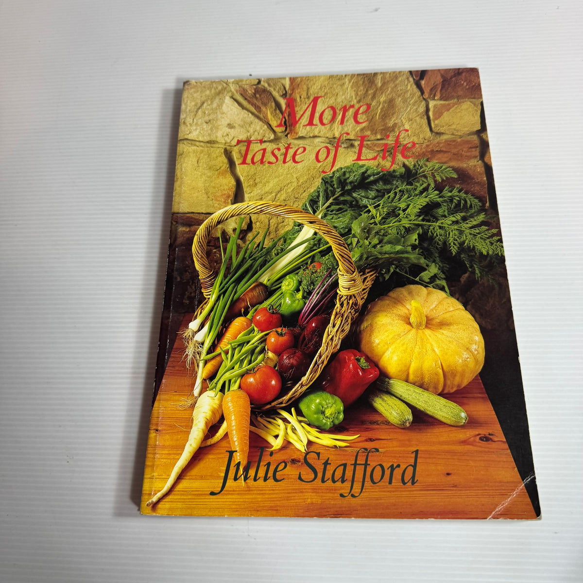 Julie Stafford Taste of Life Cookbook Bundle x 2 : Taste of Life & More Taste of Life (Vintage 1985)(3304)