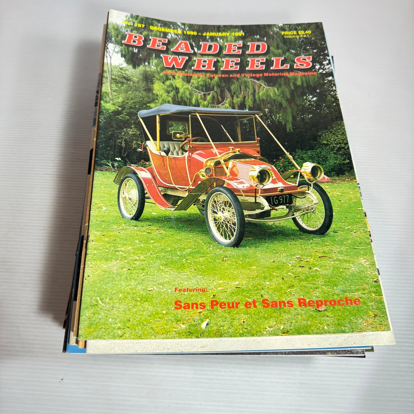 1988-1999 Beaded Wheels Vintage Magazine Bundle x 30 Magazines (2621)