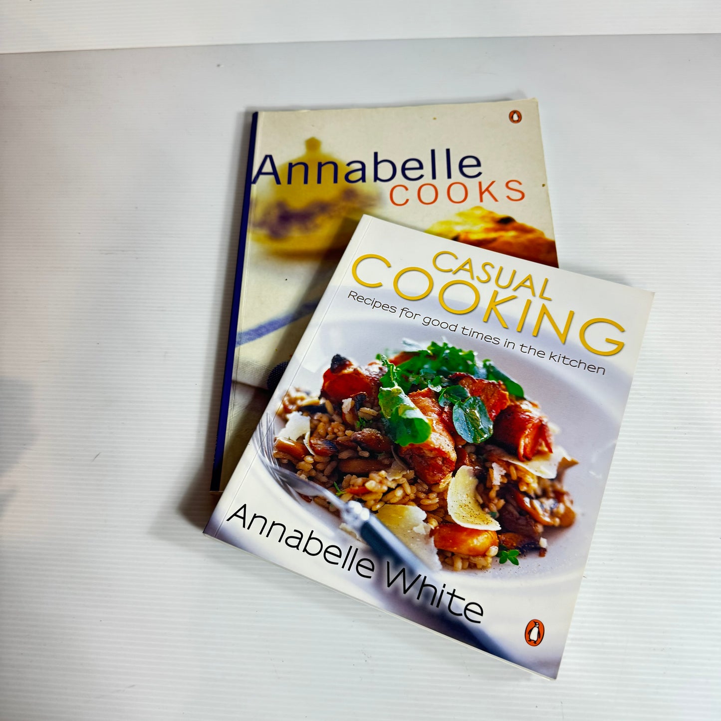 Annabelle White Cookbook Bundle x 2 : Casual Cooking & Annabelle Cooks (3197)