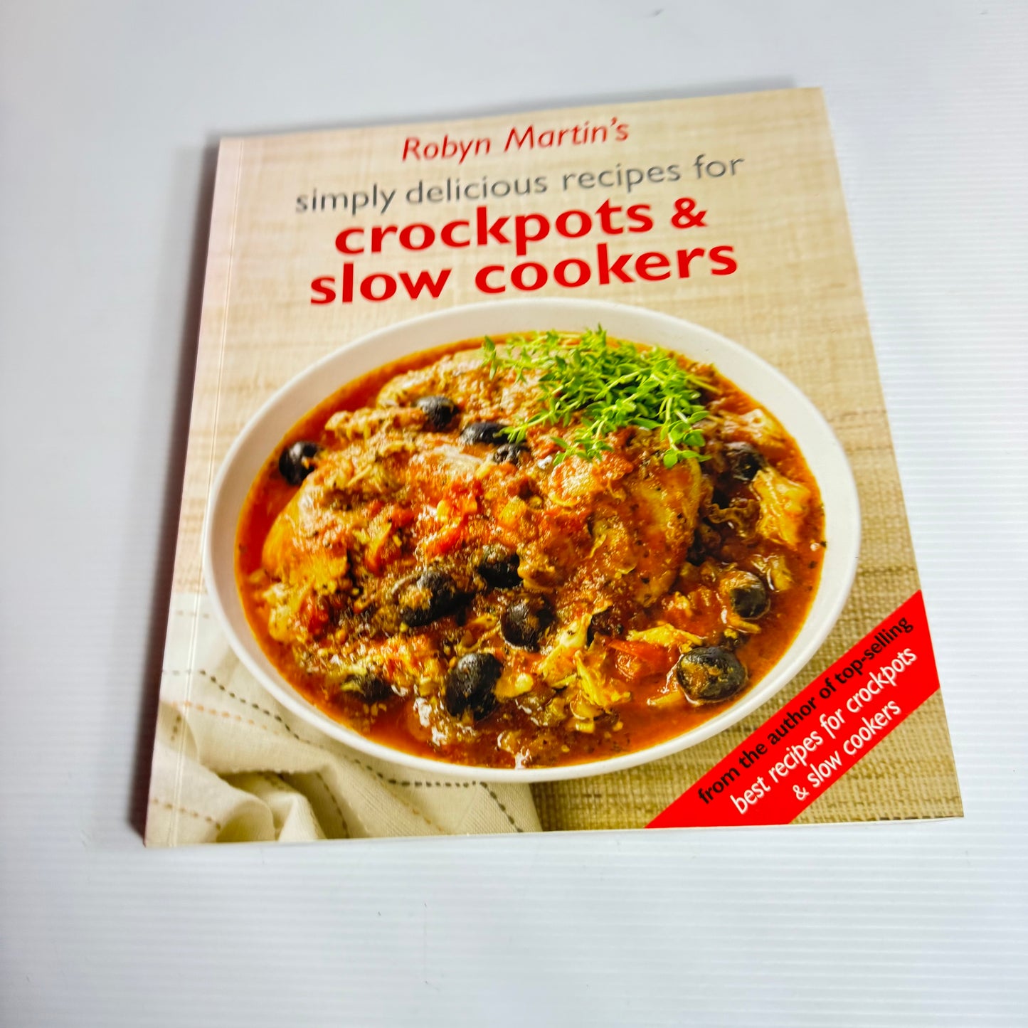 Robyn Martin's Crockpot & Slow Cooker Book Bundle x 3 Books (3212)