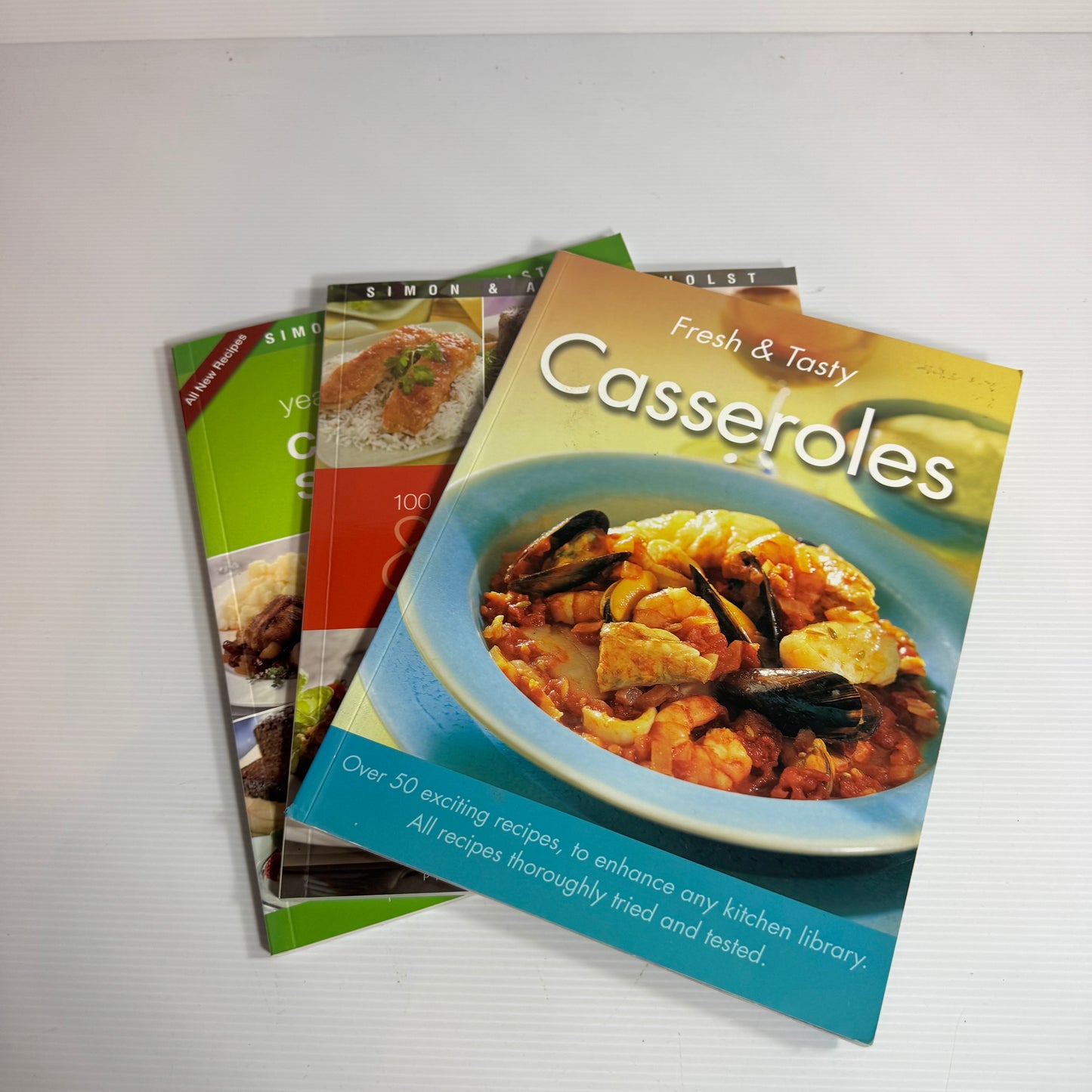 Slow Cooker & Crockpot Cookbook Bundle x 3 Books (3299)