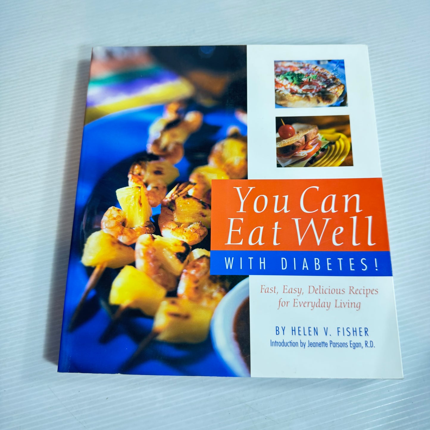 Diabetes Cookbook x 2 Books : Diabetes Cookbook - American Diabetes Association, You Can Eat Well with Diabetes! - Helen V. Fisher (2803)(2803)