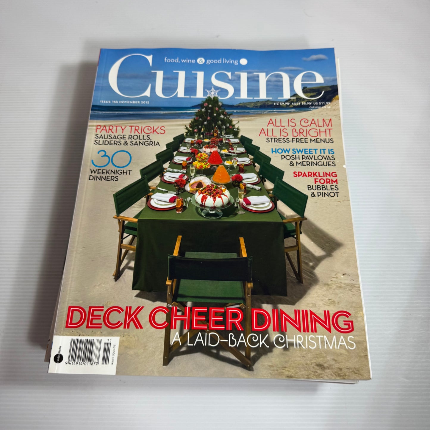 Cuisine Magazine Bundle x 6 : 2012 Issues 150, 151, 152, 153, 154, 155 (3339)
