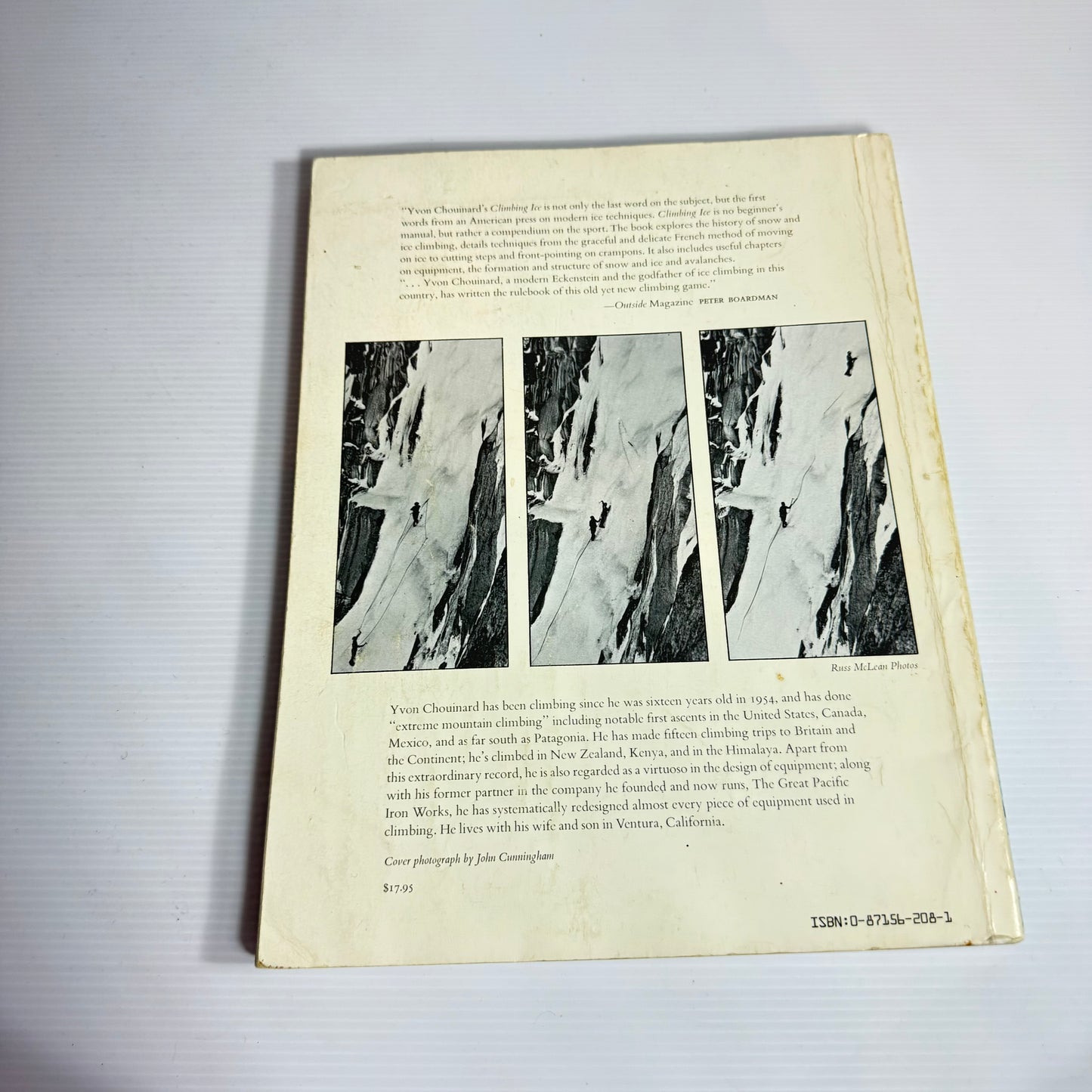 Climbing Ice - Yvon Chouinard (Vintage 1978)