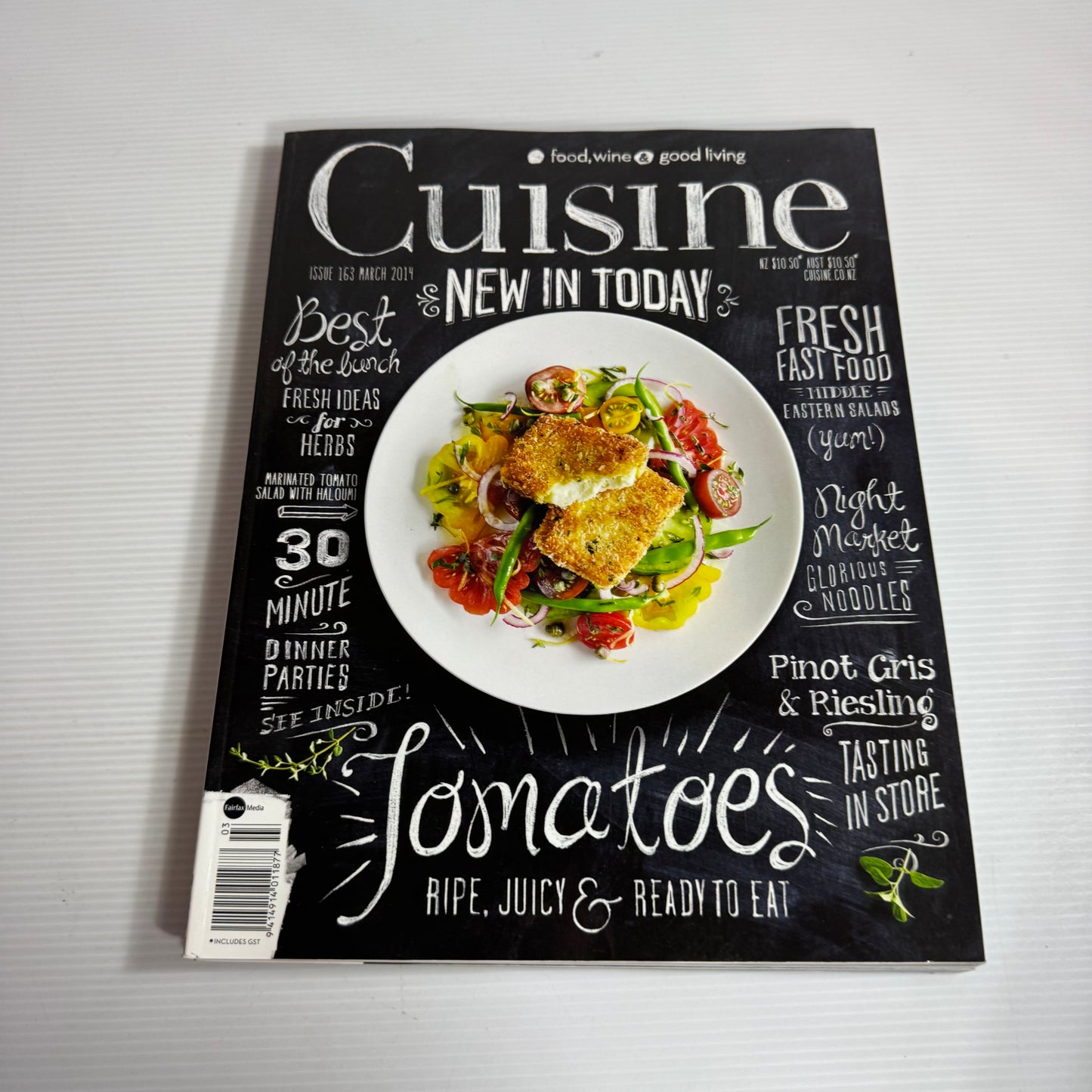 Cuisine Magazine Bundle x 5 : 2014 Issues 162, 163, 164, 165, 166 (3341)