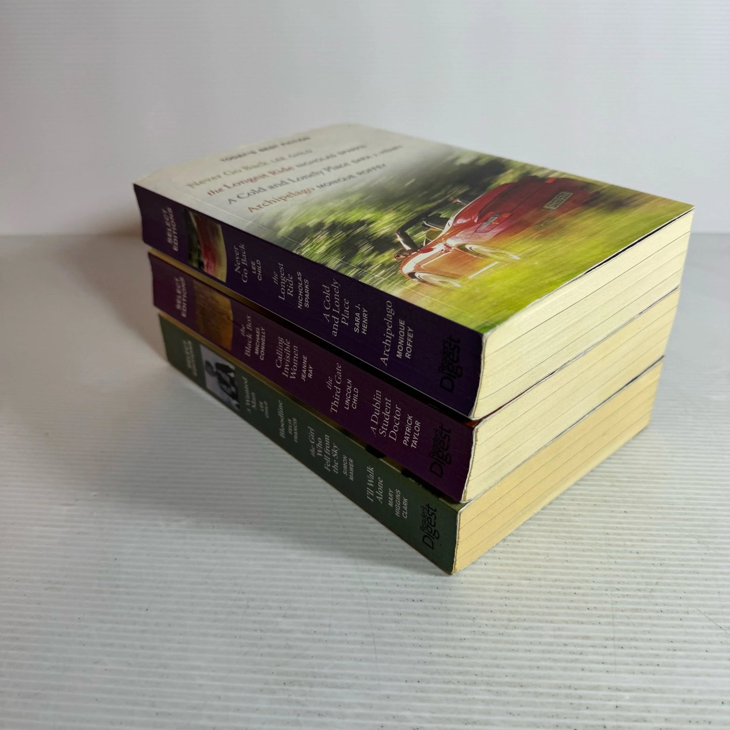 Today’s Best Fiction Book Bundle x3 (4 stories in each) - Readers Digest