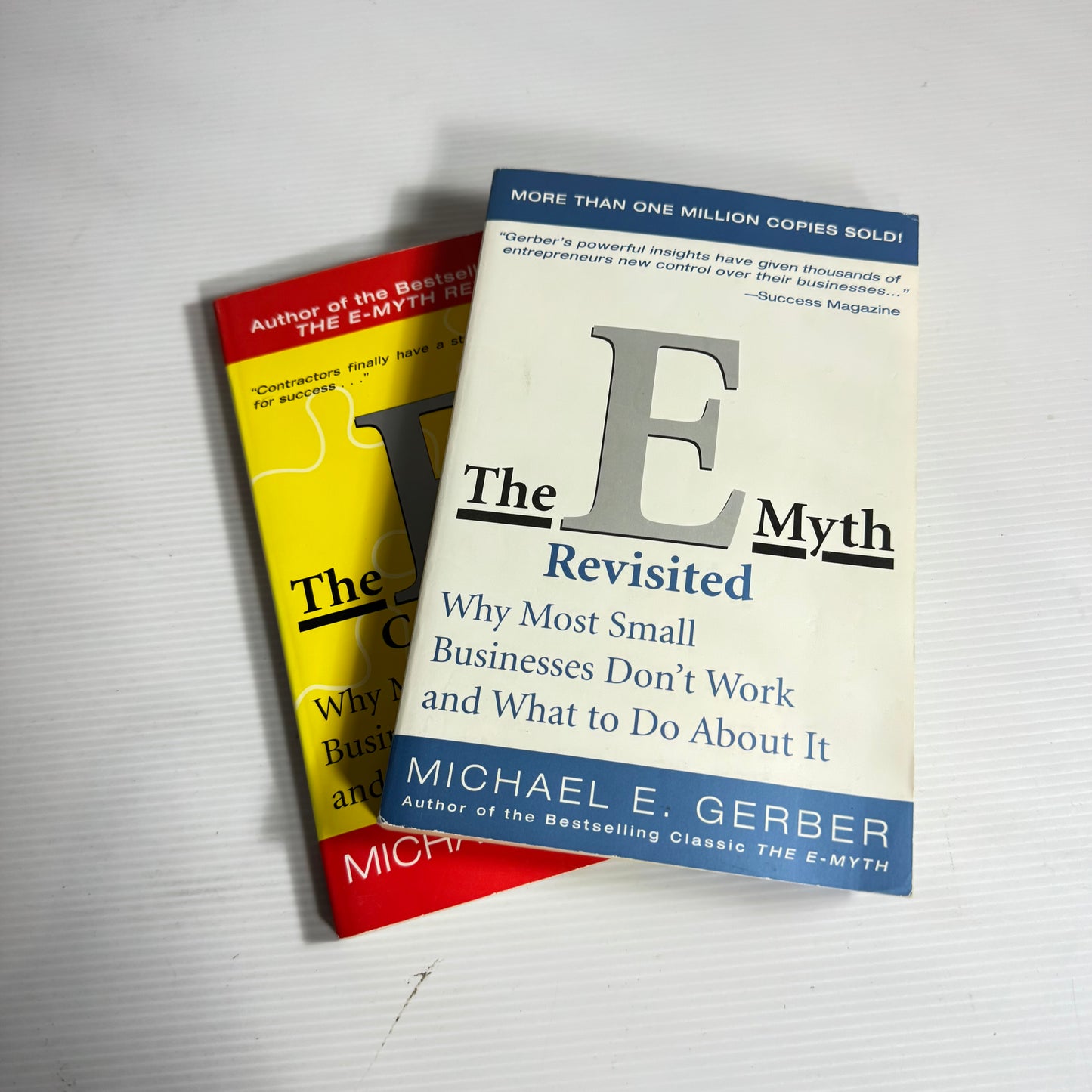 The E Myth Book Bundle x 2 Books : The E Myth Contractor & The E Myth Revisited - Michael E. Gerber(3125)