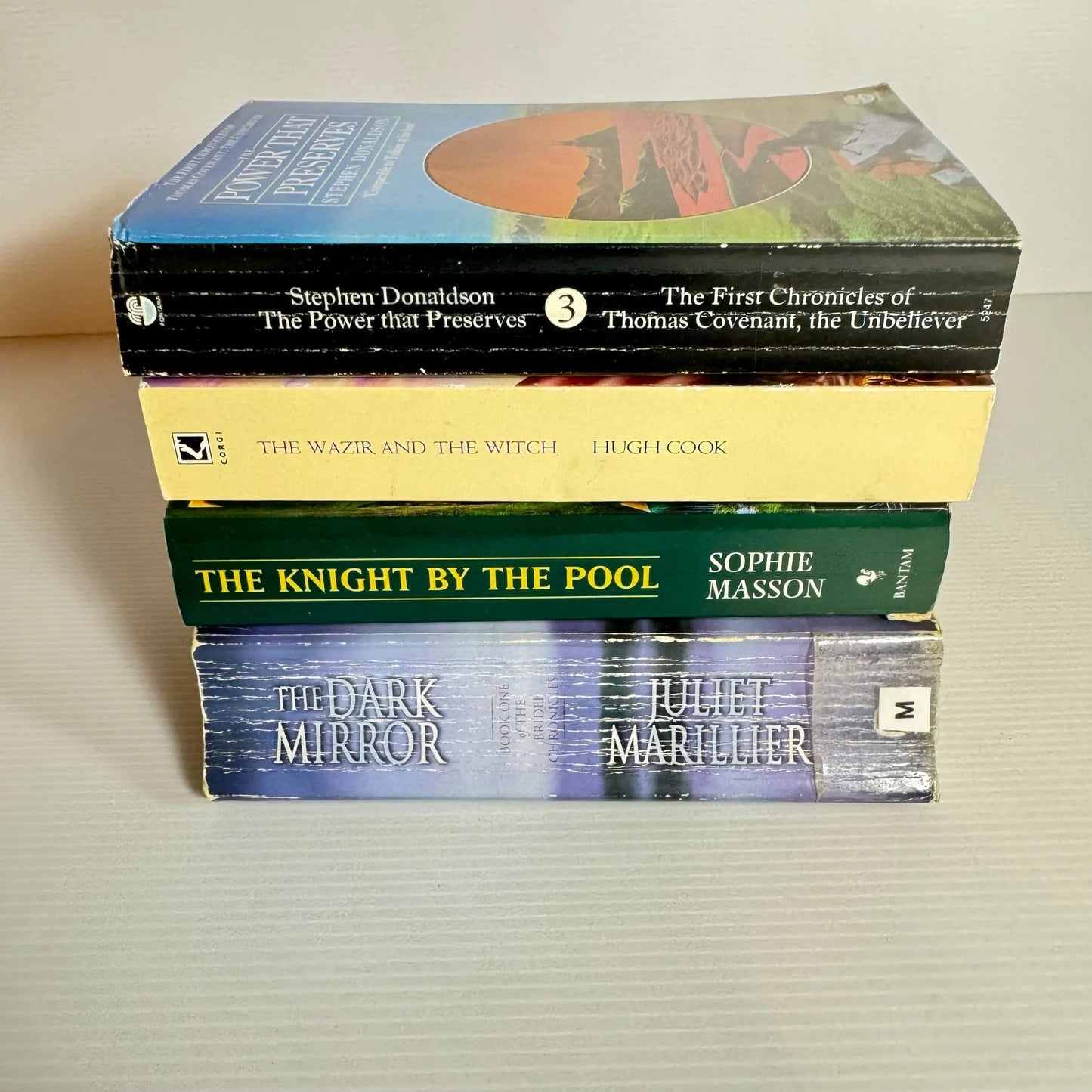 Fantasy Book Bundle x 4 Books : Mixed Authors  (435)