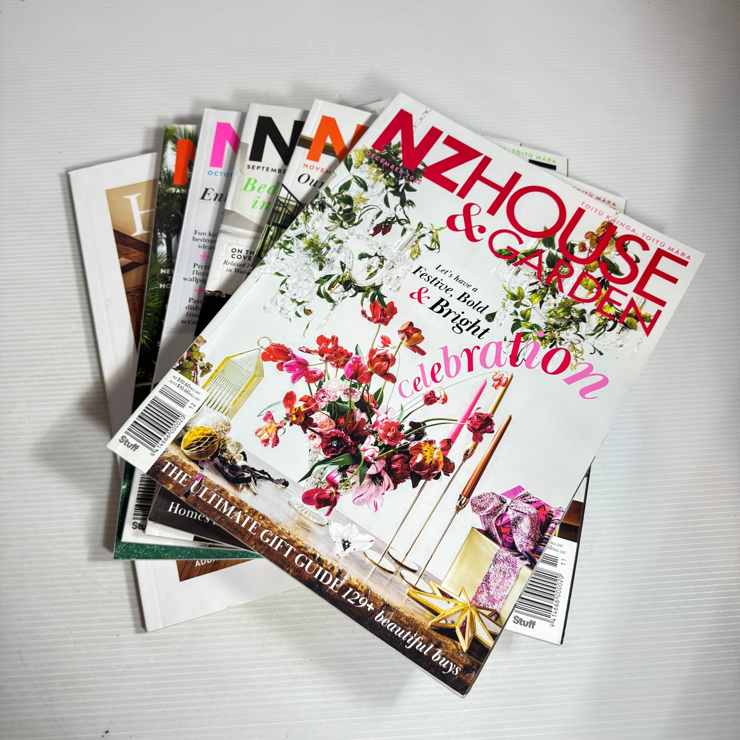 NZHouse & Garden Magazine Bundle x 6 Magazines (2613)
