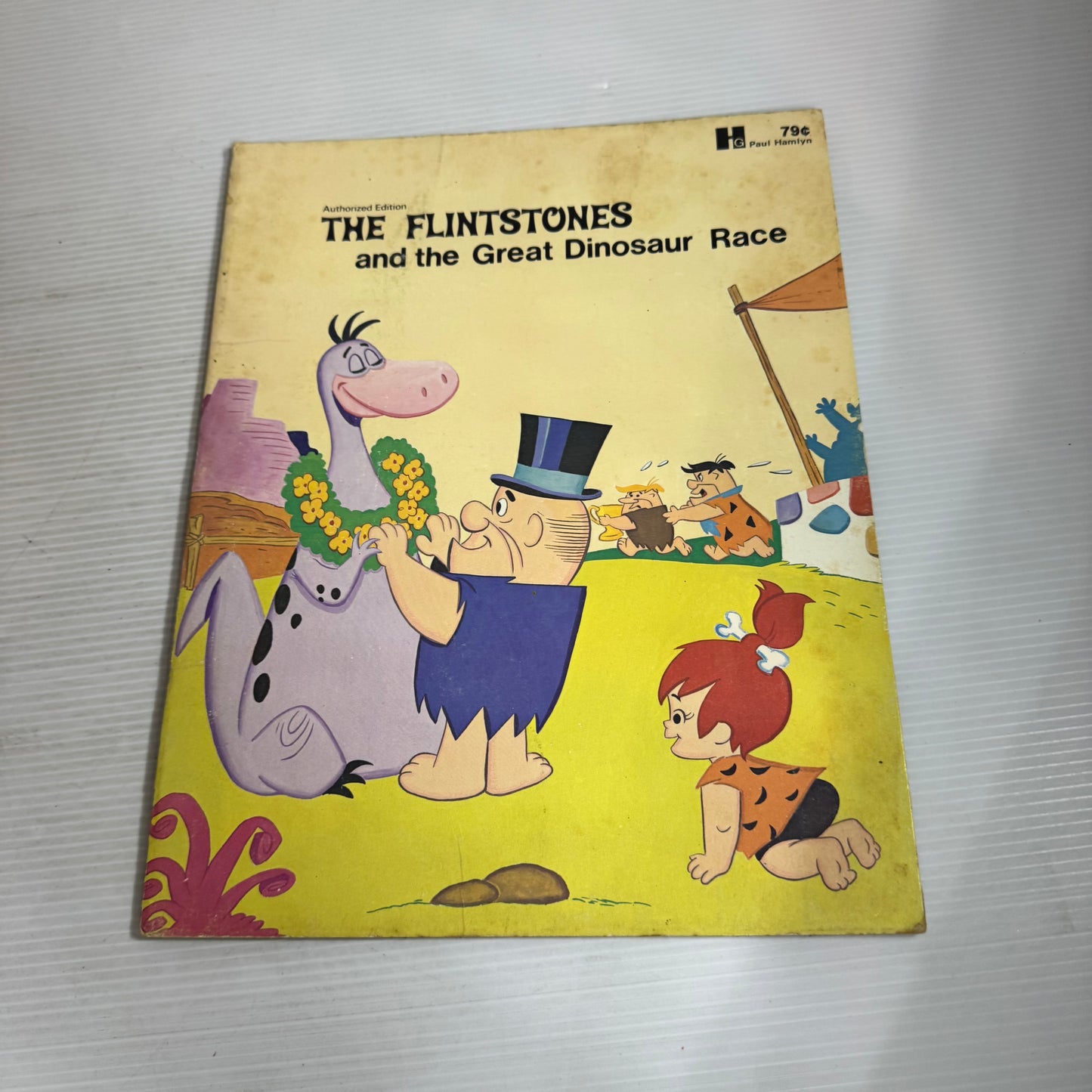 Vintage Flintstone 1970's Giant Durabooks for Children x 6 Books (2606)
