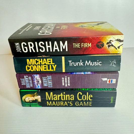 Suspense/Thriller Book Bundle x 4 Books : Various Authors (330)
