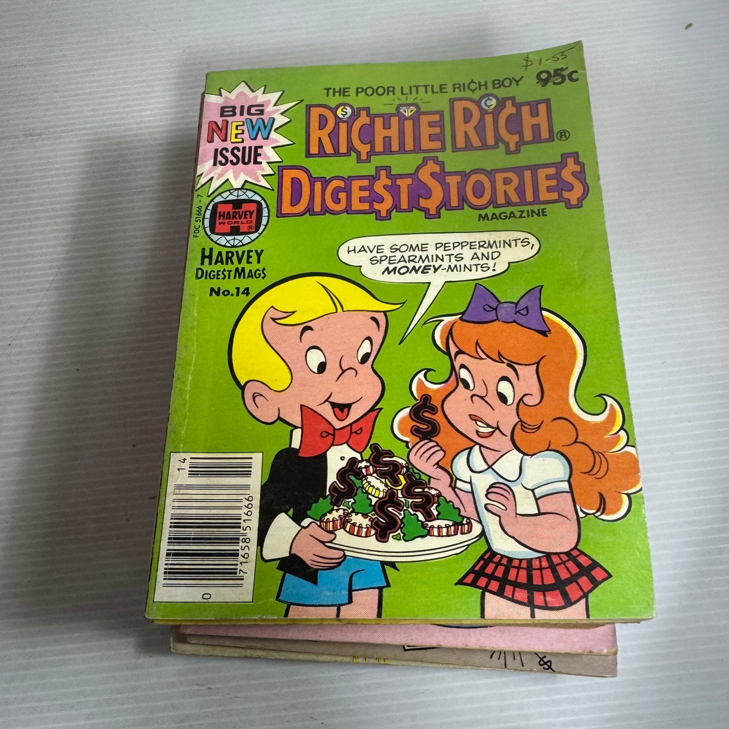 Vintage 1970's Richie Rich Comic Book Collection - 16 Books (2590)