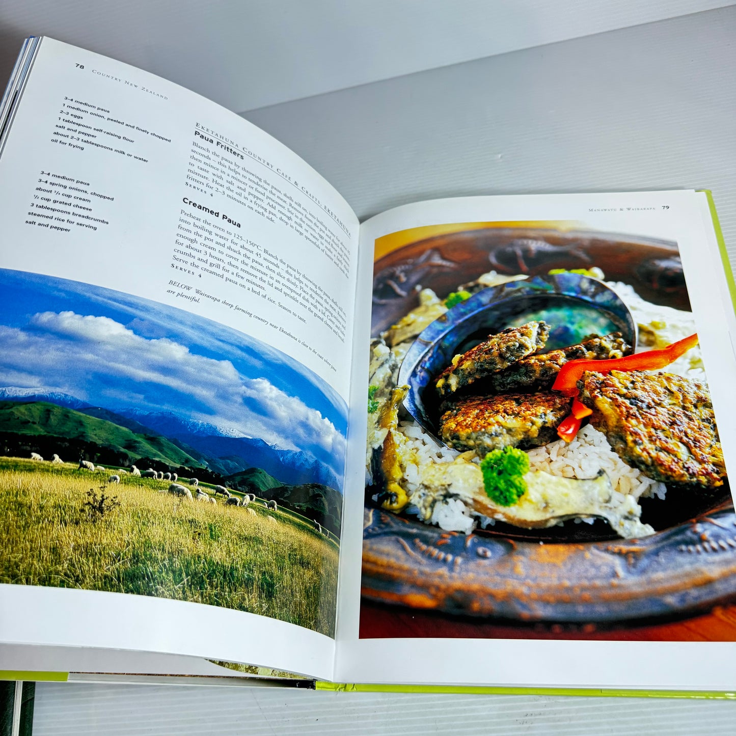 New Zealand Hardcover Cookbook Bundle x 3 : Taste of New Zealand : Winter, Country New Zealand : A Culinary Journey, The Beautiful New Zealand Cookbook - Tui Flower (2932)