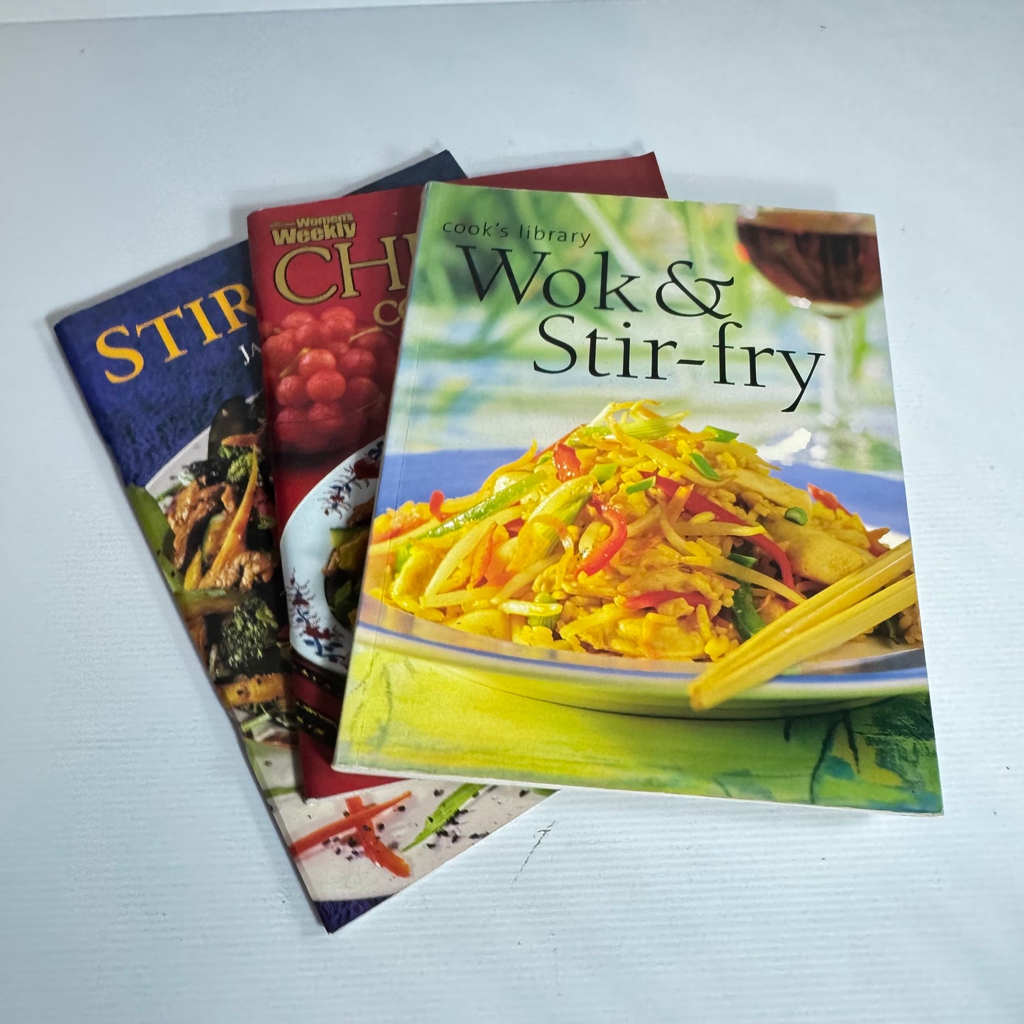 Stir-Fry & Chinese Cookbook Bundle x 3 Books (3196)