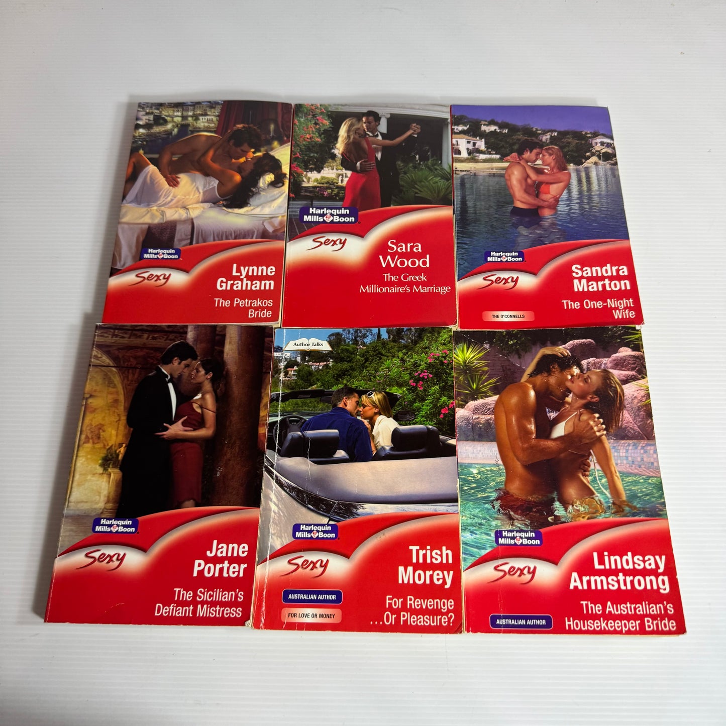 Mills & Boon Sexy Book Bundle x 6 Books (3169)