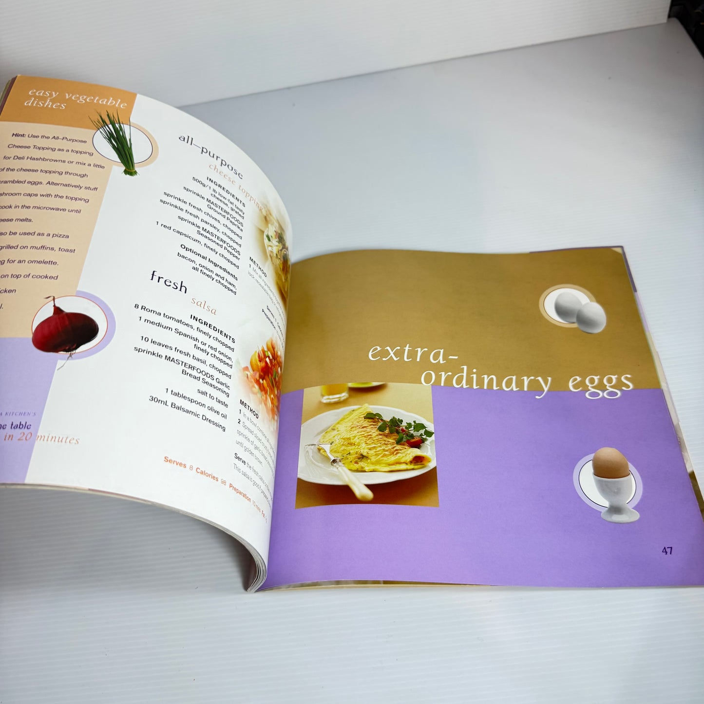 Quick & Easy Family Cookbook Bundle x 4 : Fab Food for Family & Friends - Janella Bloom, On The Table in 20 Minutes - Brenda Kitchen's, Fresh + Fast - Marie Claire, Quick Short Recipe Cookbook - Family Circle(3063)