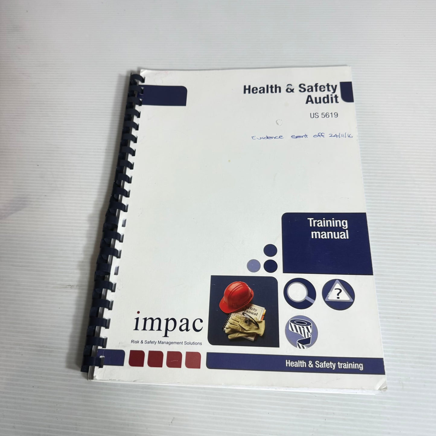 +IMPAC Work Safety Training Workbook/Manual Bundle x 9 Resources (2498)