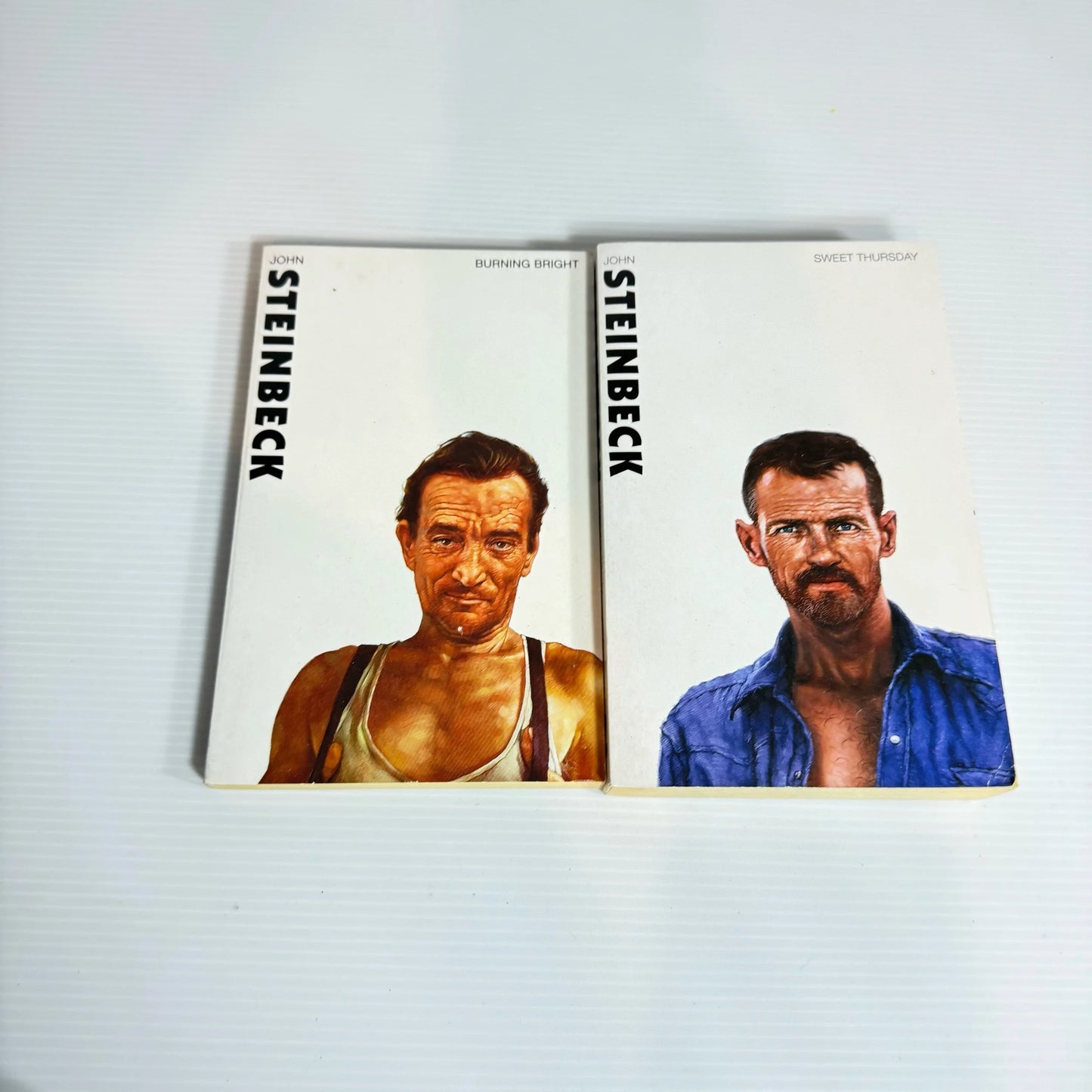John Steinbeck Book Bundle x 2 Books : Sweet Thursday & Burning Bright (802)