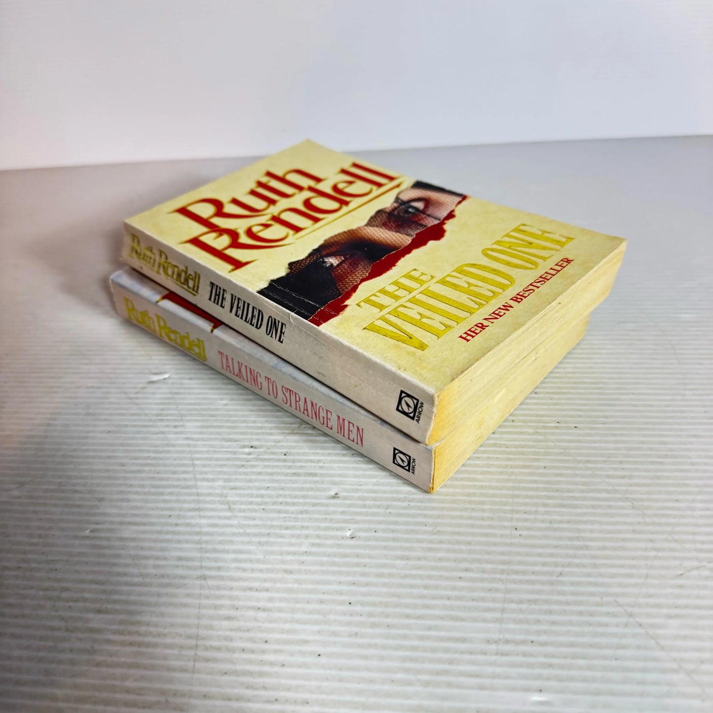 Ruth Rendell Book Bundle x 2 Books : The Veiled One & Talking To Strange Men (2014)