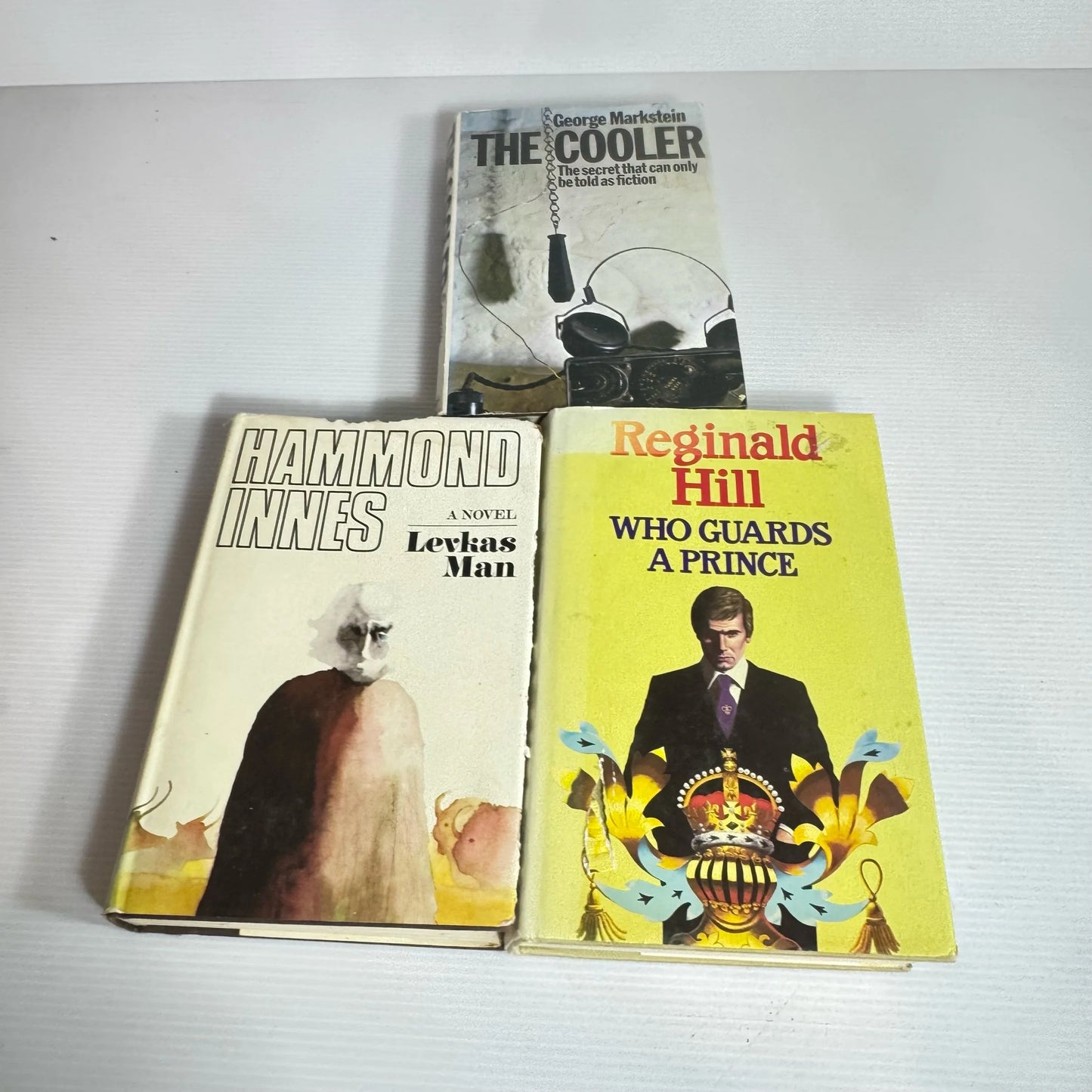 Vintage Crime Thriller Hardback Book Bundle x 3 Books : Various Authors (1971-1982) (2272)