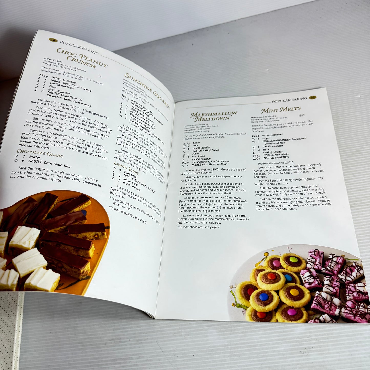 Chocolate Dessert Cookbook Bundle x 4 : Easy Chocolate, The Book of Desserts - Sally Taylor, The Book of Chocolates & Petits Fours - Beverley Sutherland Smith, Chocolate Creations - Nestle(3045)